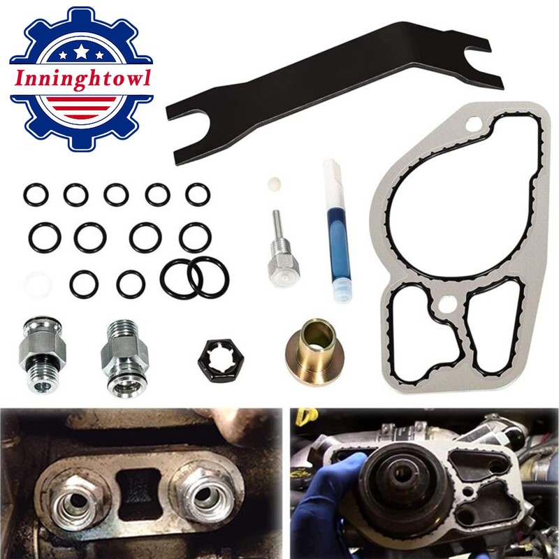 Pump Master Service Kit &base Gasket For Ford Powerstroke 7.3l