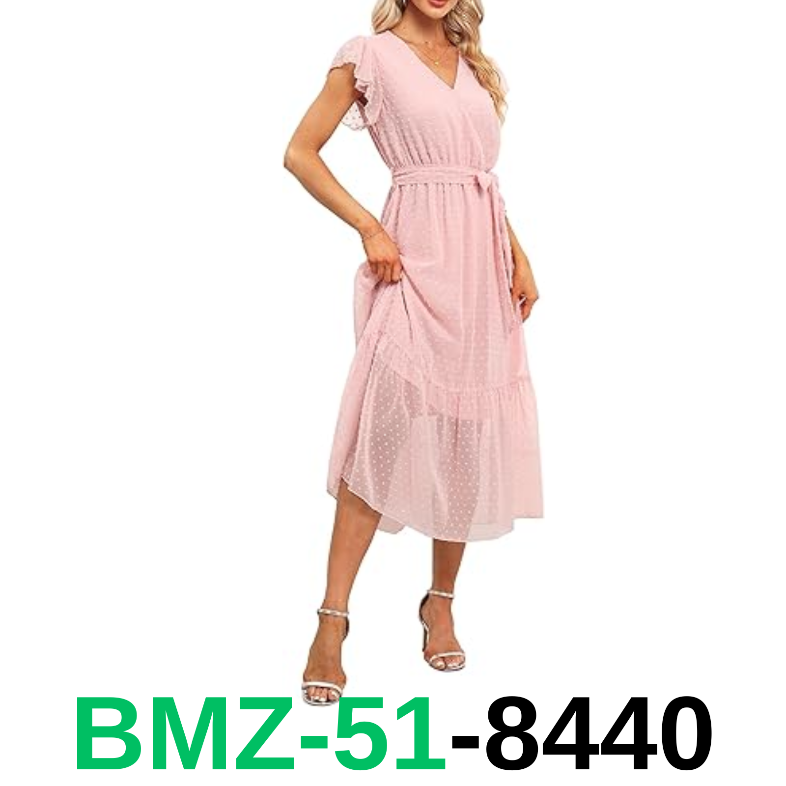 VintageClothing Womens Sundress Casual Floral Summer Boho Dress Flowy, M