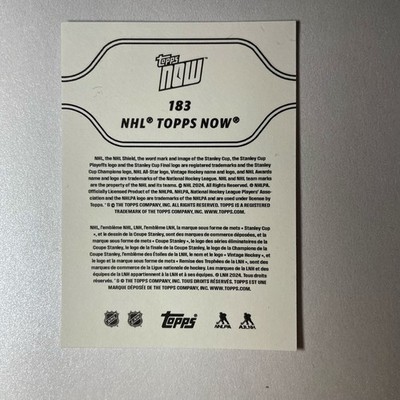 2024 Topps NHL Topps Now #183 Valeri Nichushkin Blue Ice 06/10