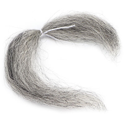 (Gray)8g Fake Face Beard Mustache Simulation Film Makeup Special Effect