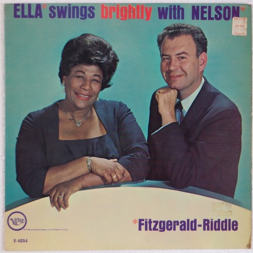 ELLA FITZGERALD: Swings Brightly with Nelson VERVE V-4054