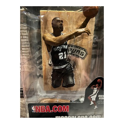 TIM DUNCAN Action Figure McFarlane NBA Series 6 San Antonio Spurs Jersey Variant