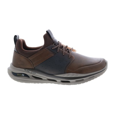 

Skechers Arch Fit Orvan Pollick 210456 Мужские коричневые кроссовки Lifestyle Обувь, Коричневый, Skechers Arch Fit Orvan Pollick