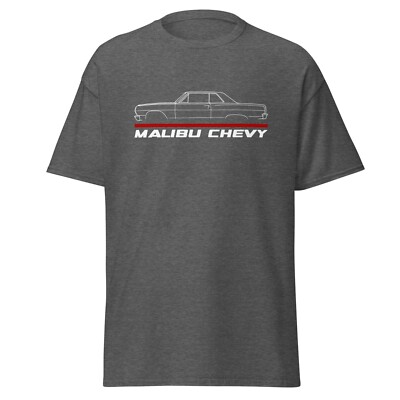 Premium T-shirt For Chevrolet Malibu 1965 Chevy Car Enthusiast Birthday Gift
