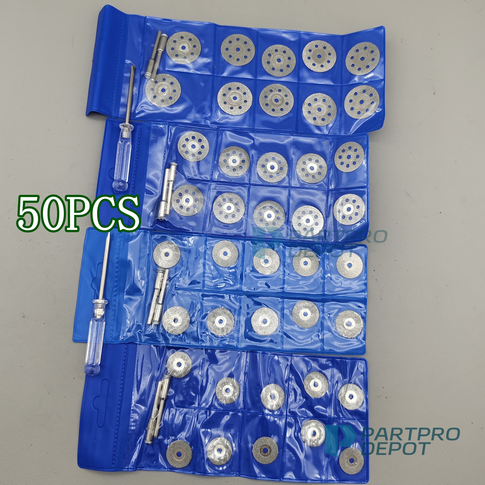 50* Diamond Cutting Wheel Fit Dremel Rotary Tool Die Grinder Metal Cut Off Disc