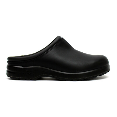 Pre-owned Blundstone Unisex Shoes 2381 Casual Slip On All-terrain Clog Leather In Black