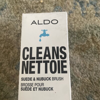 Aldo Cleans Nettoie Brush for Suede And Nubuck