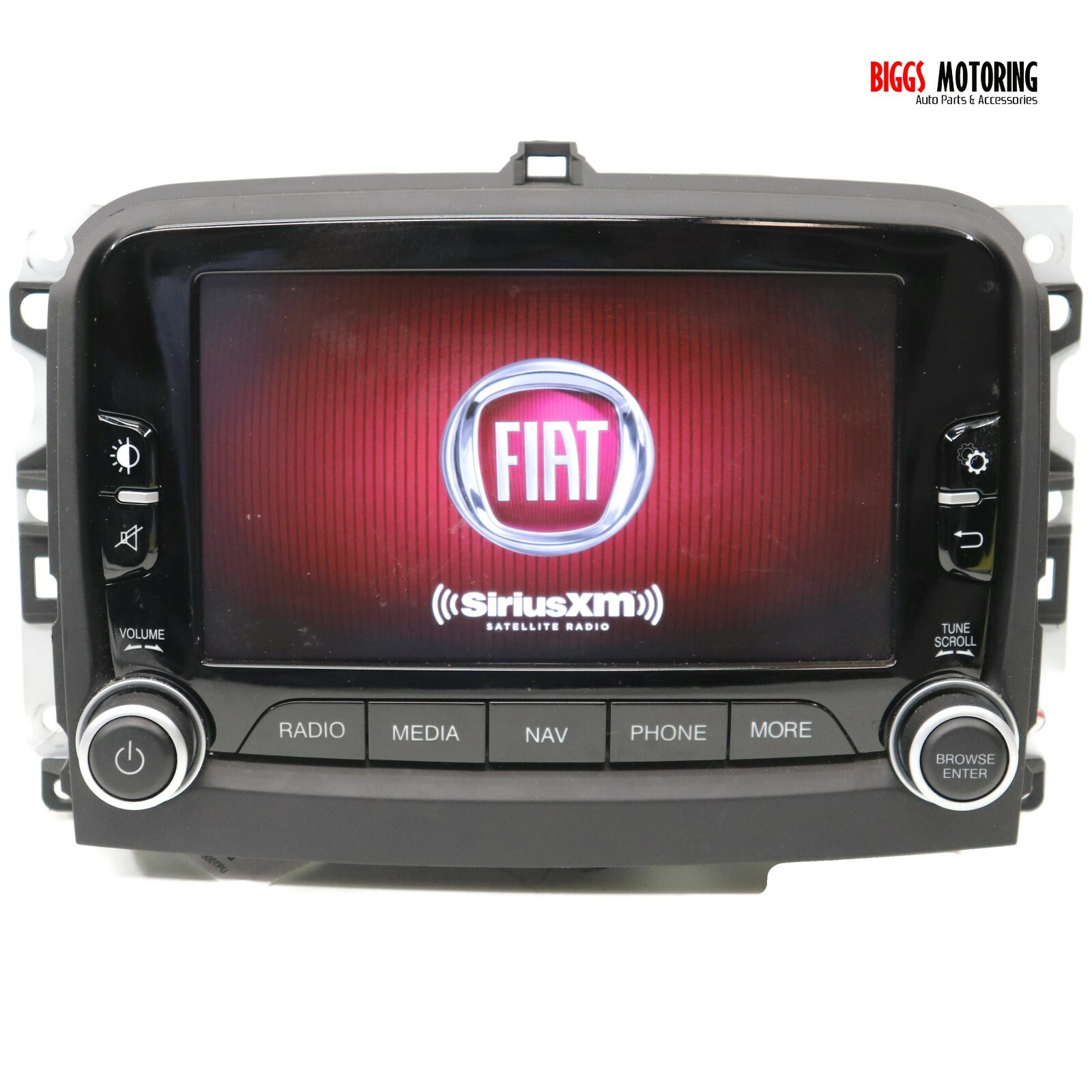 2014-2016 Fiat 500 Uconnect Radio Navigation Display Screen