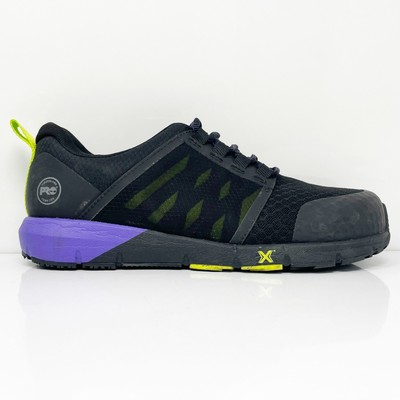 

Timberland Pro Womens Radius A2844 Черные рабочие кроссовки с композитным носком 9 M, Черный, Radius