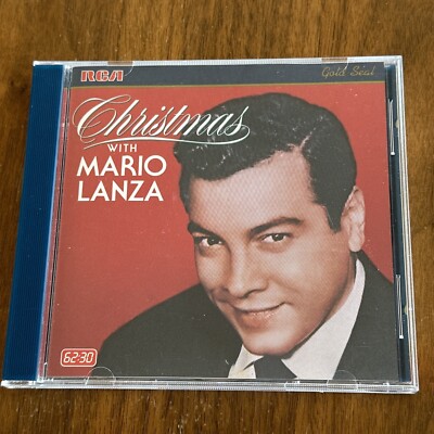 Christmas with Mario Lanza [Remaster] by Mario Lanza (CD, 1987, RCA)