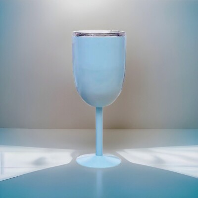 Blue 12 oz Wine Stainless Steel (1)