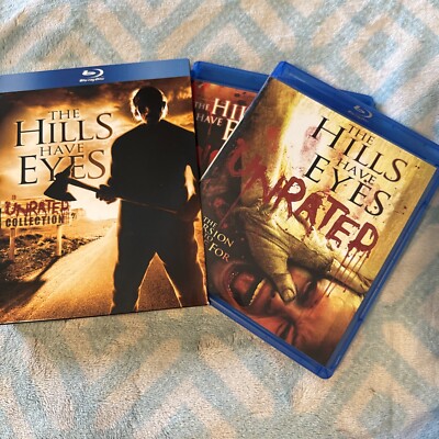 The Hills Have Eyes Unrated Collection (Blu-ray) Oop W/ Slipcover 