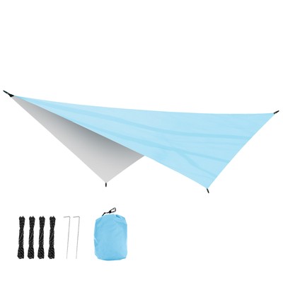 Waterproof Shade Sail Patio Awning Outdoor Garden Pool Sun Canopy Shelter Cover