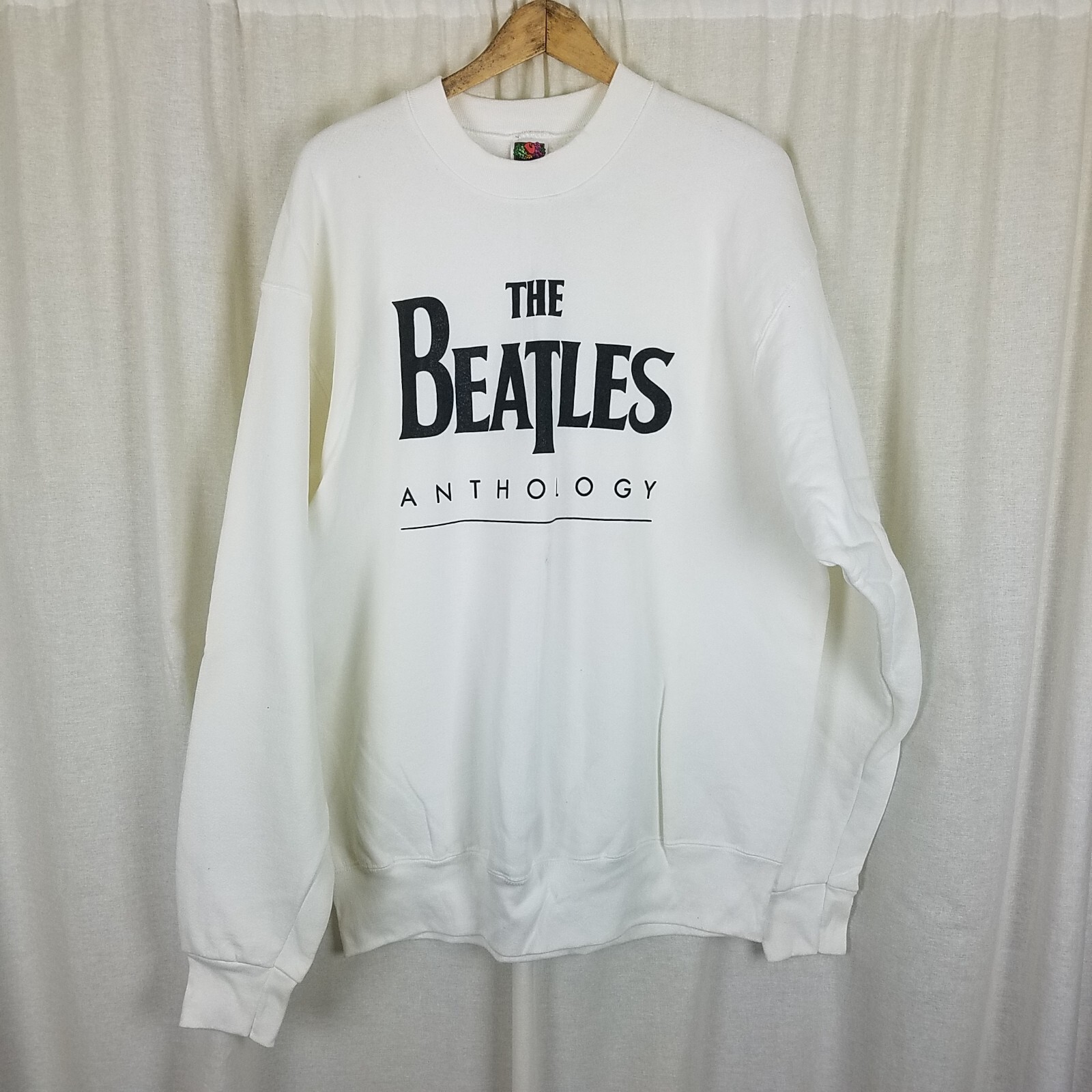 90s THE BEATLES ANTHOLOGY スウェット vintage 古着 90s The Beatles 「ANTHOLOGY」 プロジェクト ミュージック