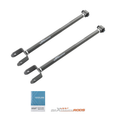 2pcs Rear Lower Adjustable Camber Arms Kits For BMW E36 E46 328i E85 E86 E89 Z4