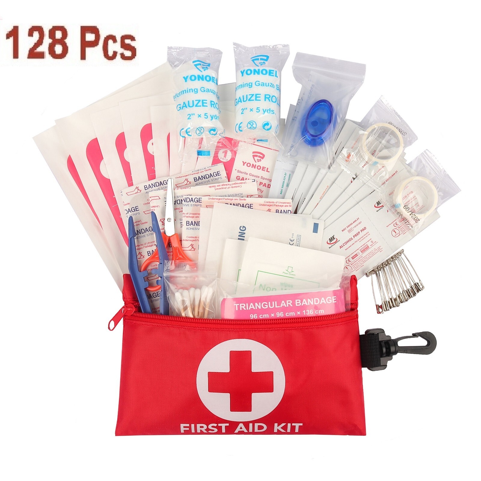 米軍放出品　FIRST AID KIT CASE ホワイト　送料無料 slg080404101_4.jpg