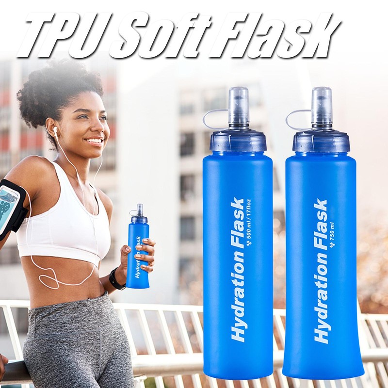 Food Grade Soft Tpu Water Bag With Silicone Nozzle