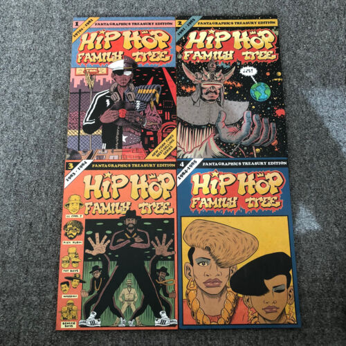 Hip Hop Family Tree Complete Collection Vol 1, 2, 3 & 4. Ed Hip Hop Family Tree Complete Collection Vol 1, 2, 3 & 4. Ed