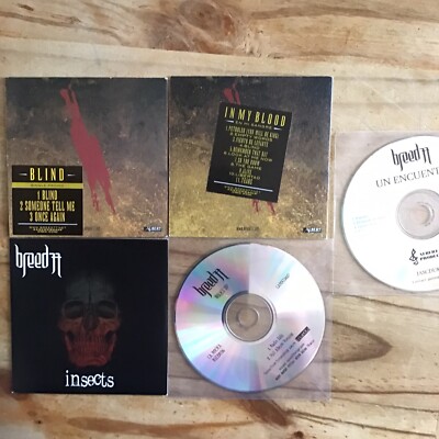 Breed 77 - 5 x CD Promo Collection - Insects, In My Blood, Blind, Wake Up,