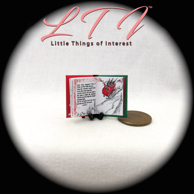 HOW THE GRINCH STOLE CHRISTMAS 1:12 Scale Readable Illustrate Book Dr. Seuss