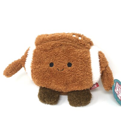 Russ Football Plush Fun Day Bum Bumz Stuffed Sport Toy 6-Inch NEW!