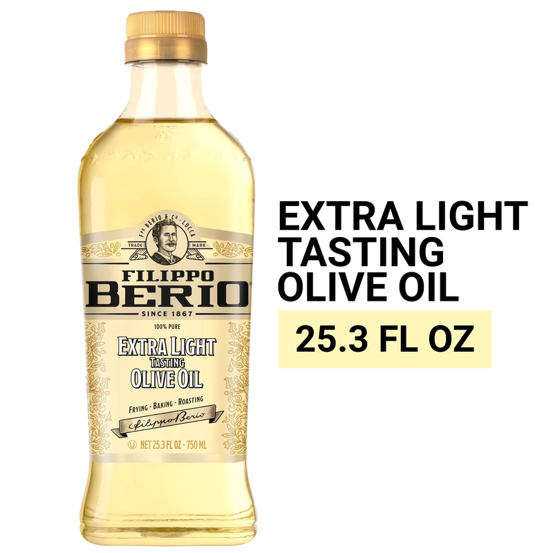 Extra Light Olive Oil, 25.3 Fl Oz Bottle – Neutral Flavor for Fry
