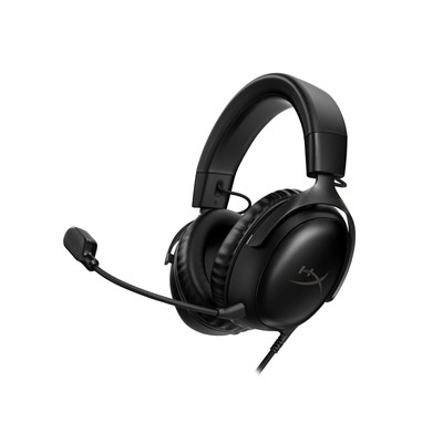 HyperX Cloud III – Wired Gaming Headset, PC, PS5, Xbox Series X|S, Angled