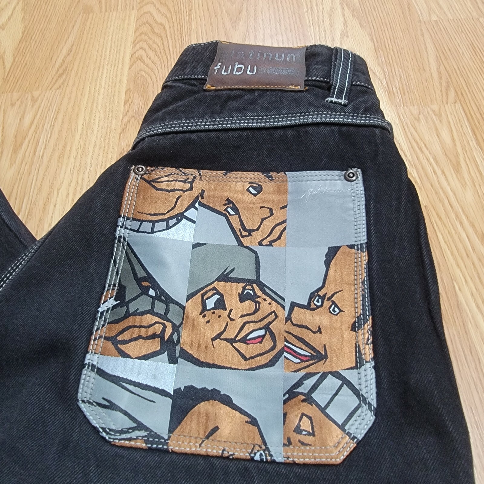 Джинсы PLATINUM FUBU Fat Albert Junk 