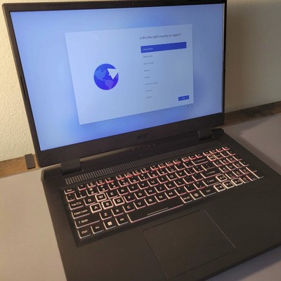 Acer Nitro 5 - 17.3'' Laptop AMD Ryzen 7 6800H 3.20GHz 16GB RAM 1TB SSD W11H