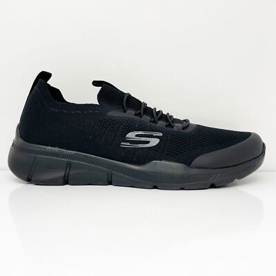 

Мужские кроссовки Skechers Stretch Fit 56256 черные кроссовки размер 10, Черный, Stretch Fit