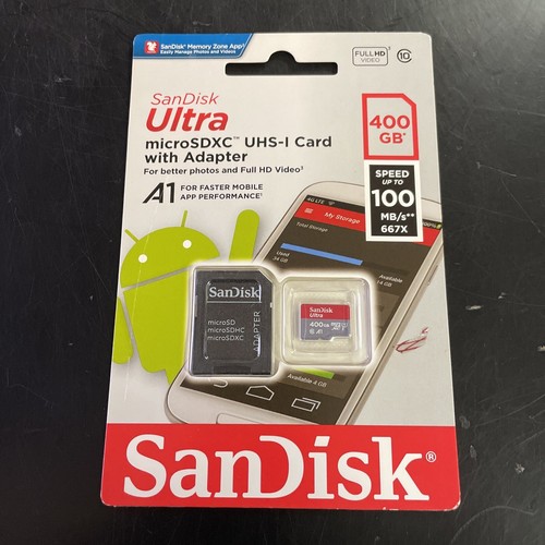 SanDisk - SanDisk microSDXCカード ＋パピヨネチャームバック 64GB SanDisk Ultra microSD with SD Adapter (Up to 120MBPs