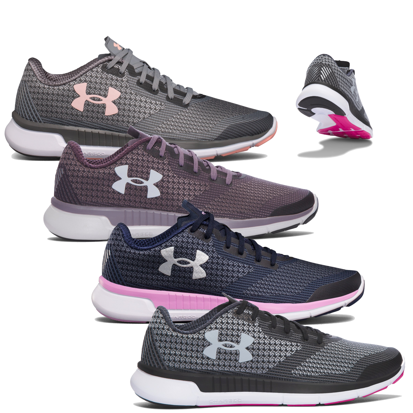 women's ua charged lightning running shoes