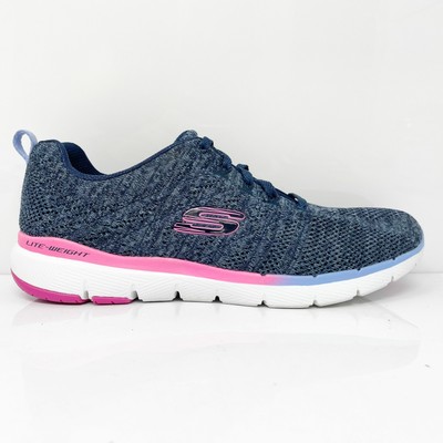 Skechers Womens Flex Appeal 3.0 13058 Синие кроссовки Кроссовки Размер 9