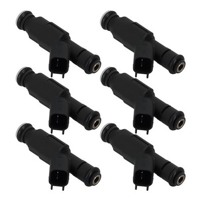 6x Gas Fuel Injector Set for Pontiac Torrent Chevy Equinox V6 M1077 Assembly
