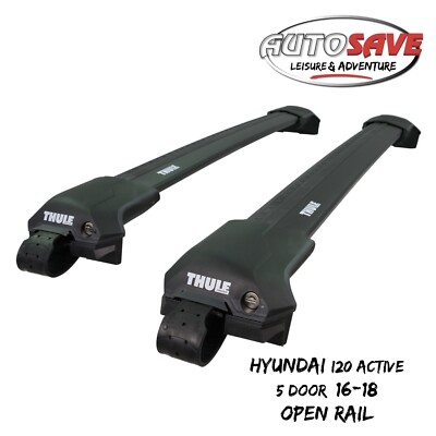 Thule WingBar Edge черный Крыши Bars Hyundai i20 Active 5 дверь/ 16-18 Open Rails
