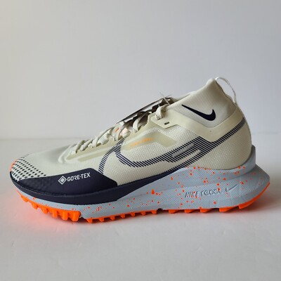 Nike React Pegasus Trail 4 GORE-TEX Sea Glass Total Orange DJ7926-004 Size 9.5