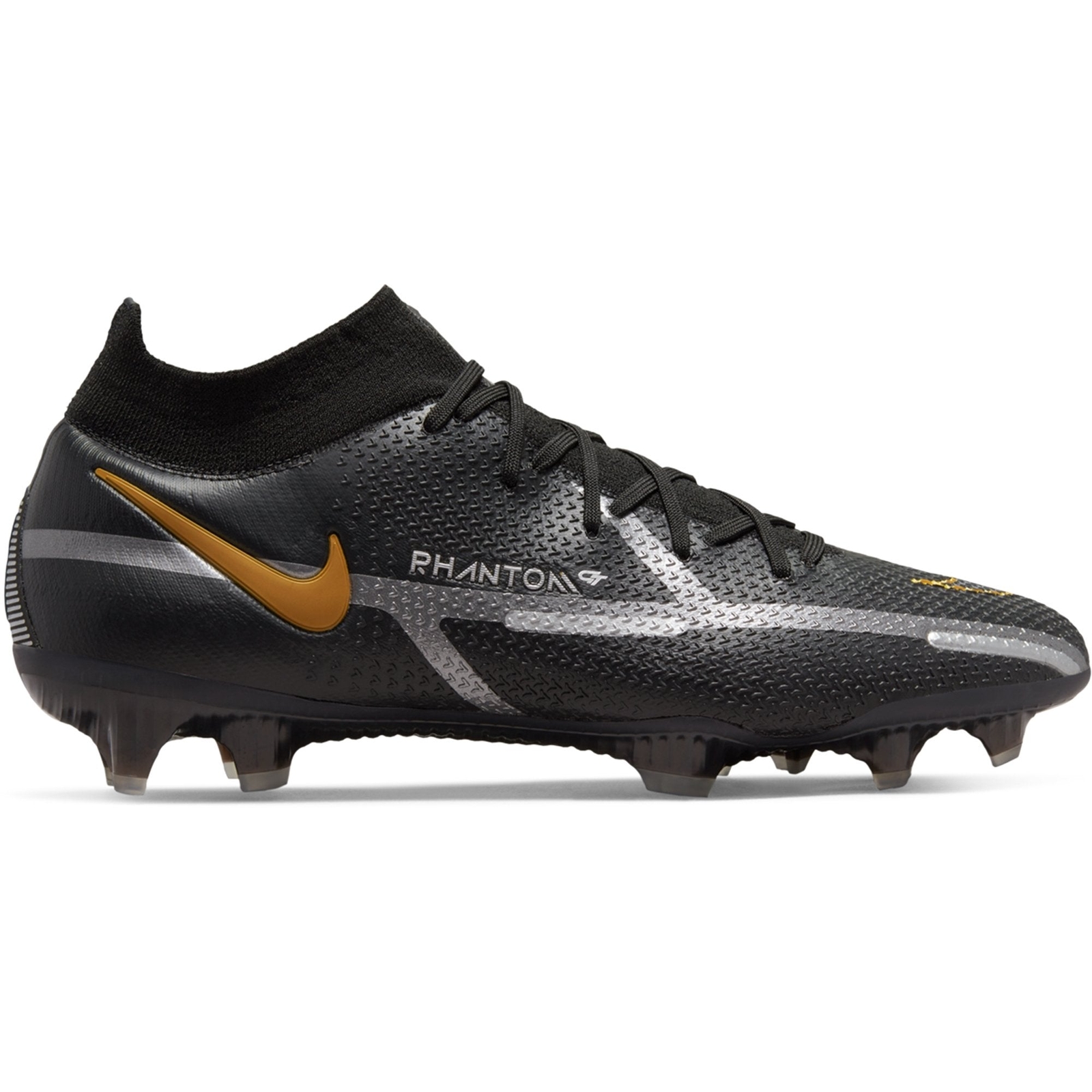 

Мужские кроссовки Nike Phantom GT2 Elite DF FG черный металлик темно-серый CZ9889-007 размер 8, Nike Phantom GT2 Elite FG