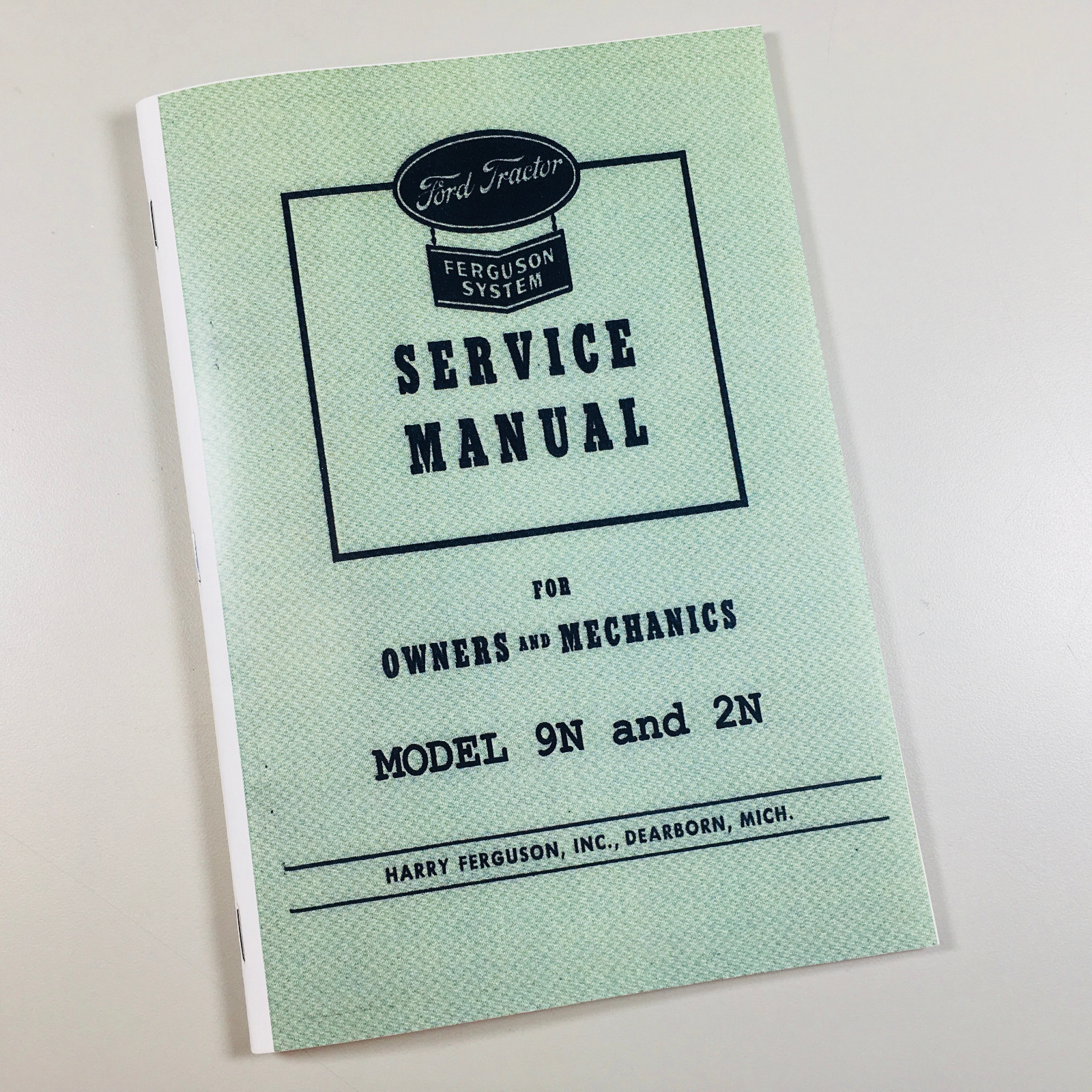 FORD 8N TRACTOR SERVICE REPAIR MANUAL TECHNICAL SHOP BOOK OVHL 2N 9N  COMPATIBLE