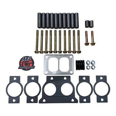 New Exhaust Manifold Mounting Kit For Cummins ISX CM570 Manifold T6 Flange
