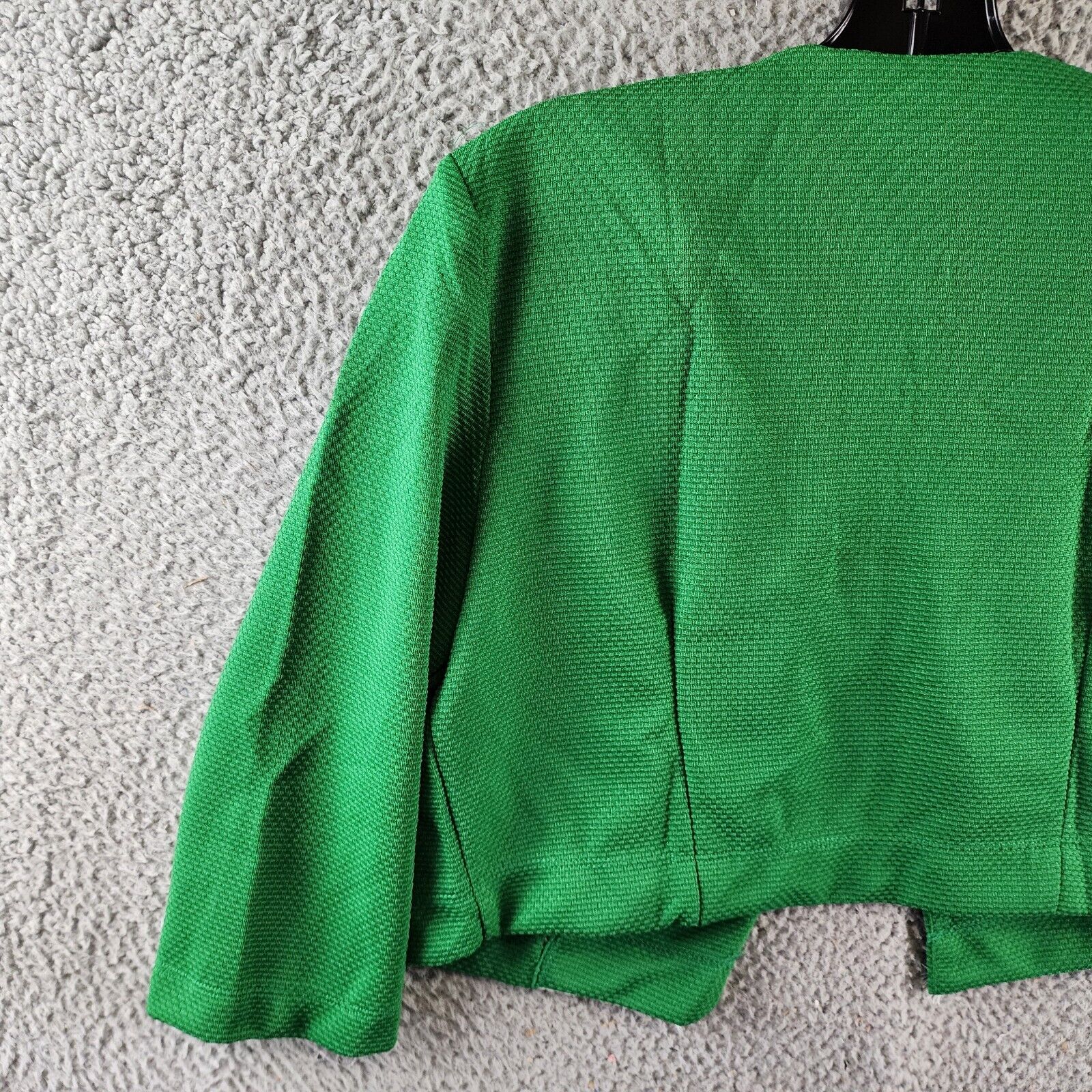 NY Collection Petite Two Piece Jacket And Dress Set Women's 12P Emerald Jacilynn - Picture 5 of 24