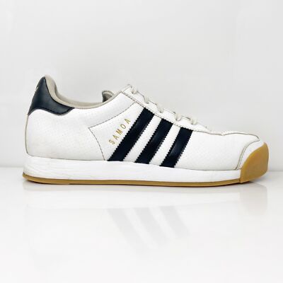 

Adidas Mens Samoa B27469 Белая повседневная обувь Кроссовки Размер 5.5, Белый, Samoa