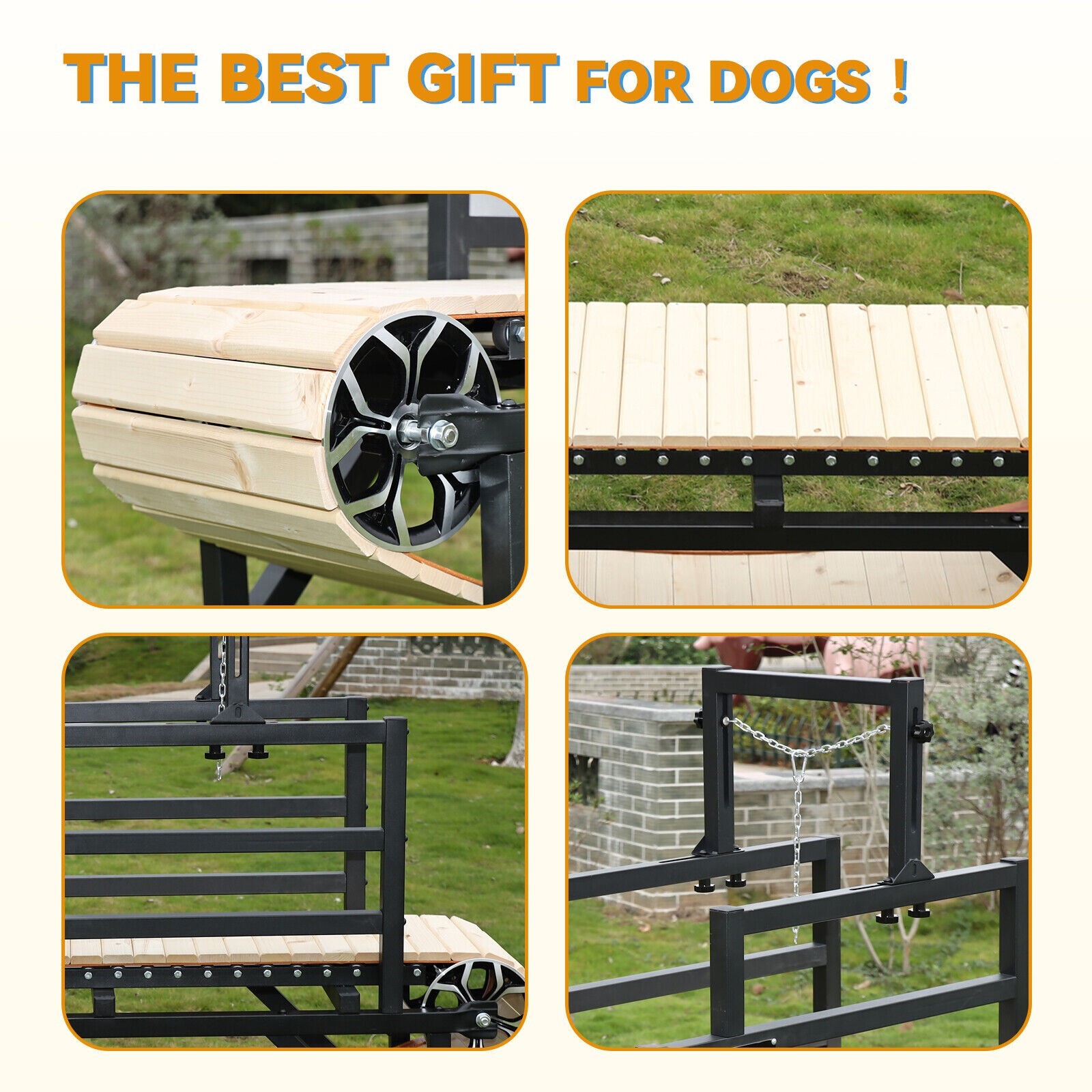 Dog Treadmill for Large Dogs, Dog Treadmill for Medium Dogs Tread