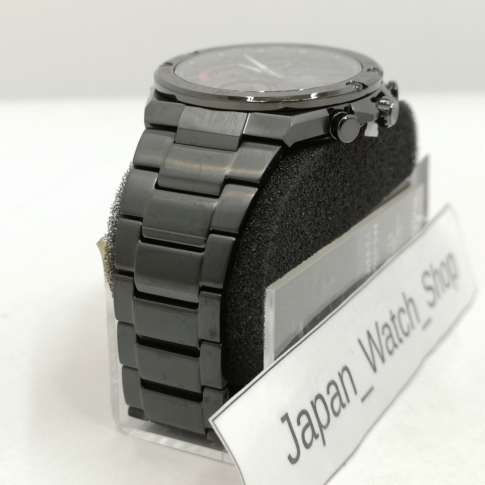 Pre-owned Casio Edifice Efs-s560ydc-1ajf Black Solar Men's Watch In Box