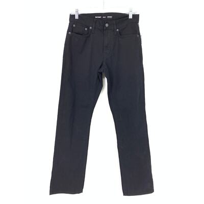 Old Navy Men's Size 28x30 Straight Leg Denim Jeans Black NWT 