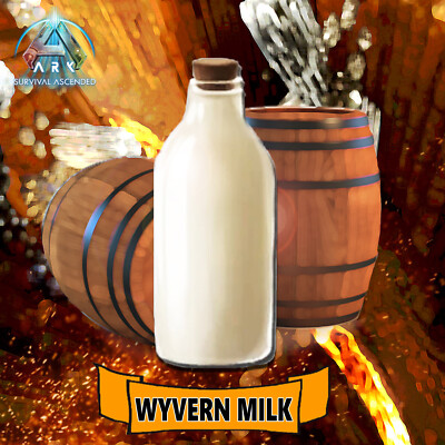 Ark Survival Ascended PC/PS5/XBOX - Official PVE- WYVERN MILK (read description)