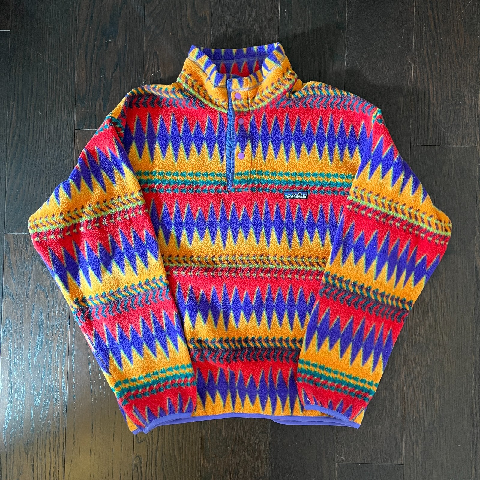 RARE 1997 Vintage Patagonia Synchilla Snap T Minnehaha Flame RARE 1997 Vintage Patagonia Synchilla Snap T Minnehaha Flame
