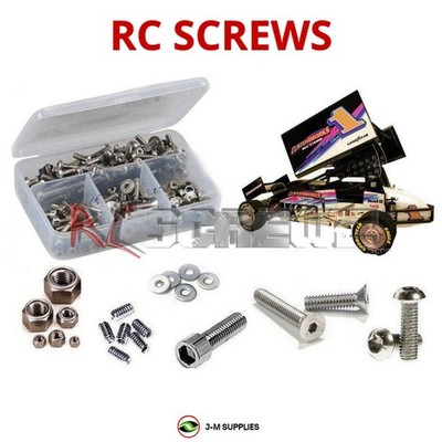 RCScrewZ Stainless Screw Kit cus015 for Custom Works Enforcer GBX3 #0923 | KIT