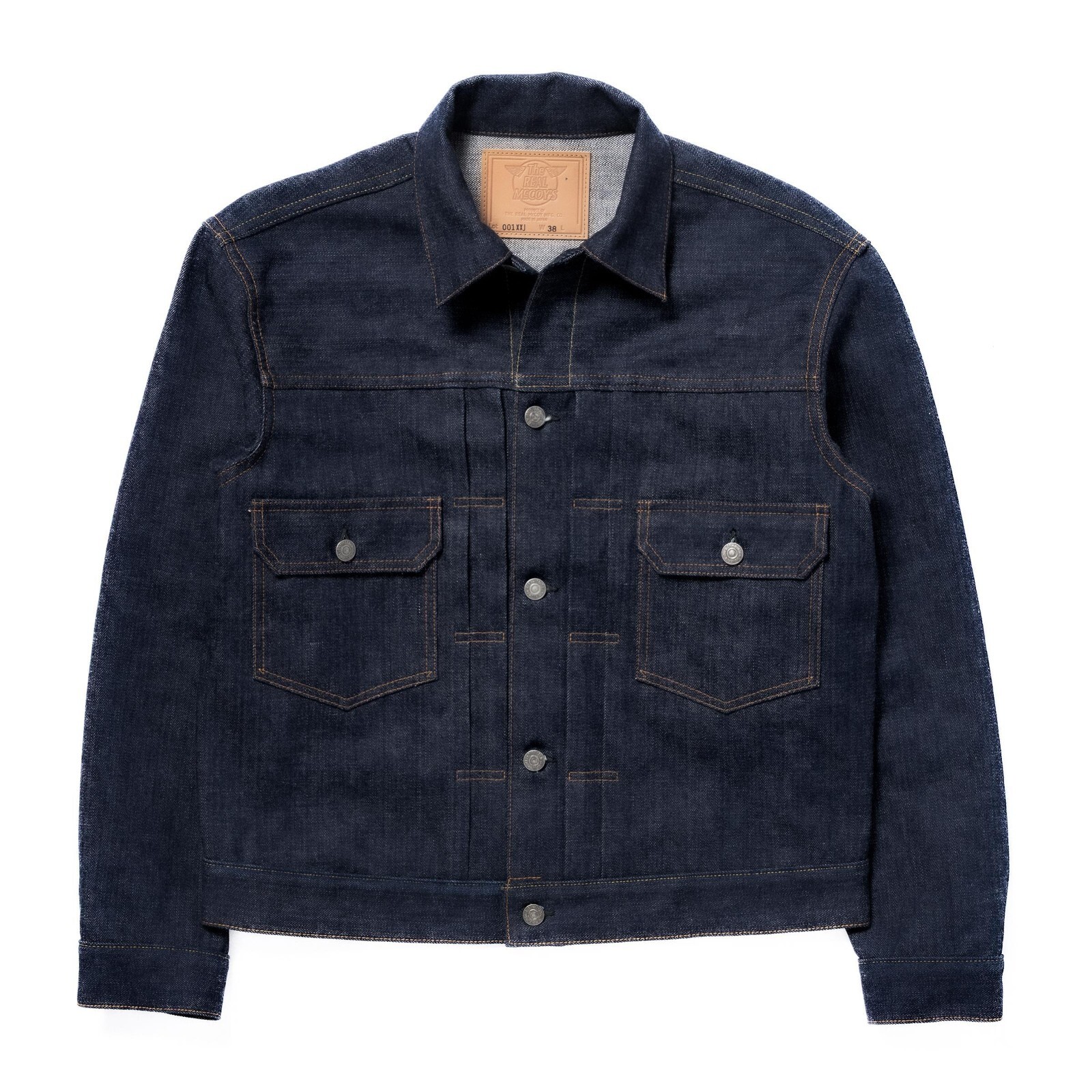 JOE McCOY CATTLE DRIVE BRAND デニムジャケット 42 THE REAL McCOY'S LOT.001XXJ JOE McCOY MJ25011 INDIGO Denim