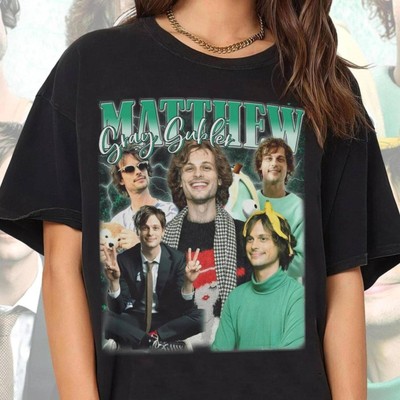 Matthew Gray Gubler, Matthew Gubler, Unisex Style for Fans, T-shirt, Crew Sweats