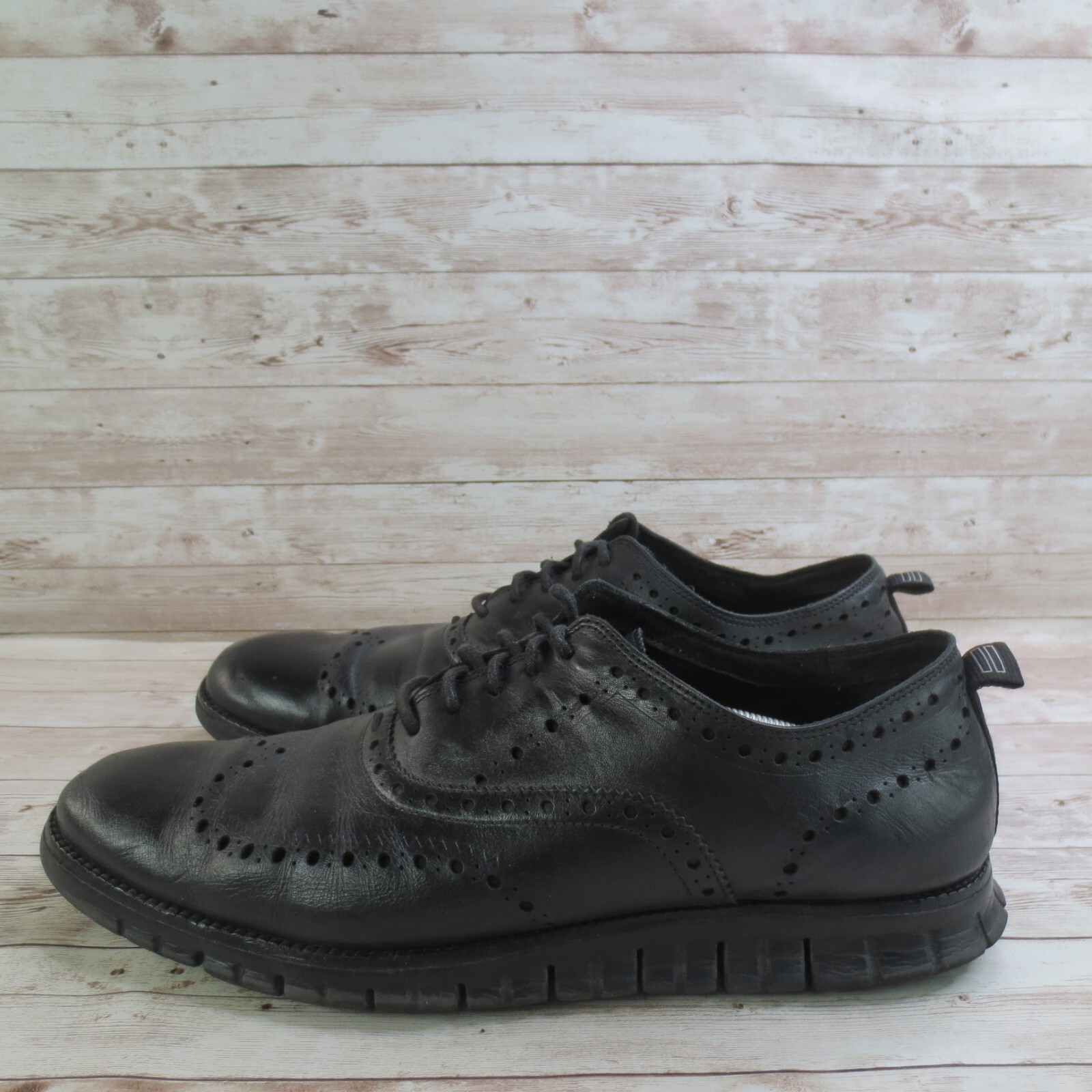 COLE HAAN黒紳士靴24.5㌢ COLE HAAN】 コール ハーン GRAND+ WINGTIP OXFORD グランド